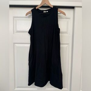 Black GAP swing dress with pockets | Medium